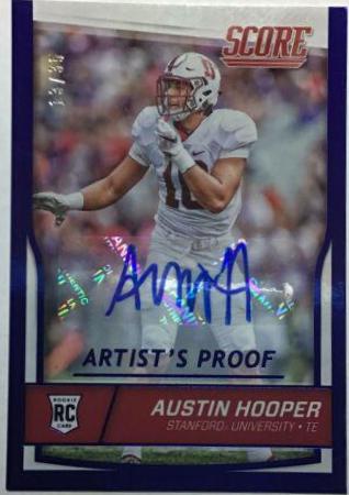 Austin Hooper [Autograph Artist's Proof] #385
