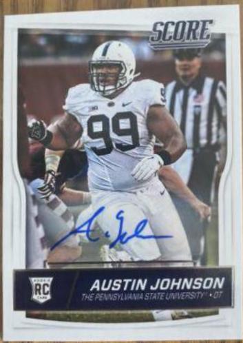 Austin Johnson [Autograph] #395