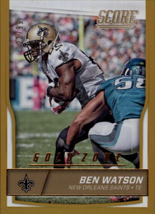 Ben Watson [Jumbo Gold Zone] #204