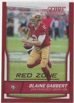 Blaine Gabbert [Jumbo Red Zone] #272