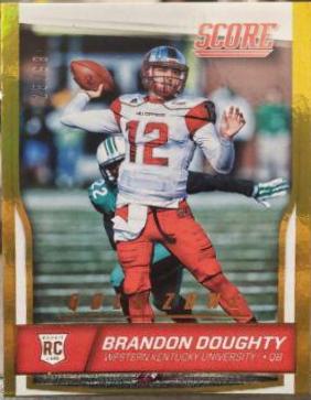 Brandon Doughty [Jumbo Gold Zone] #338