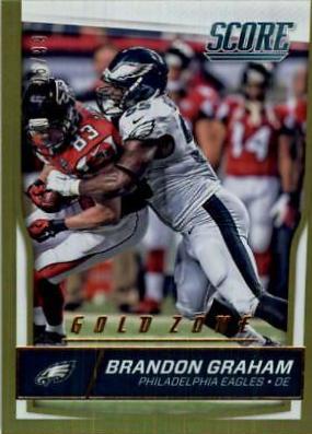 Brandon Graham [Jumbo Gold Zone] #246