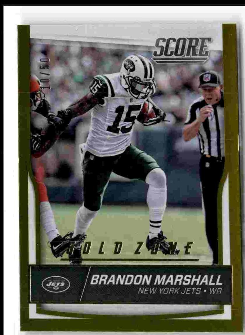 Brandon Marshall [Gold Zone] #223