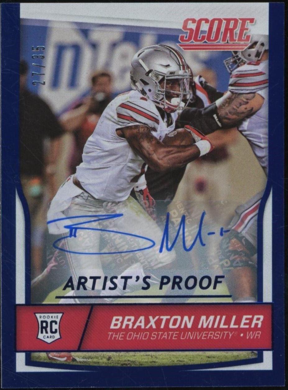 Braxton Miller [Autograph Artist's Proof] #371