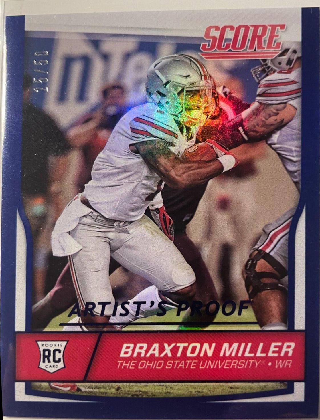 Braxton Miller [Jumbo Artist's Proof] #371