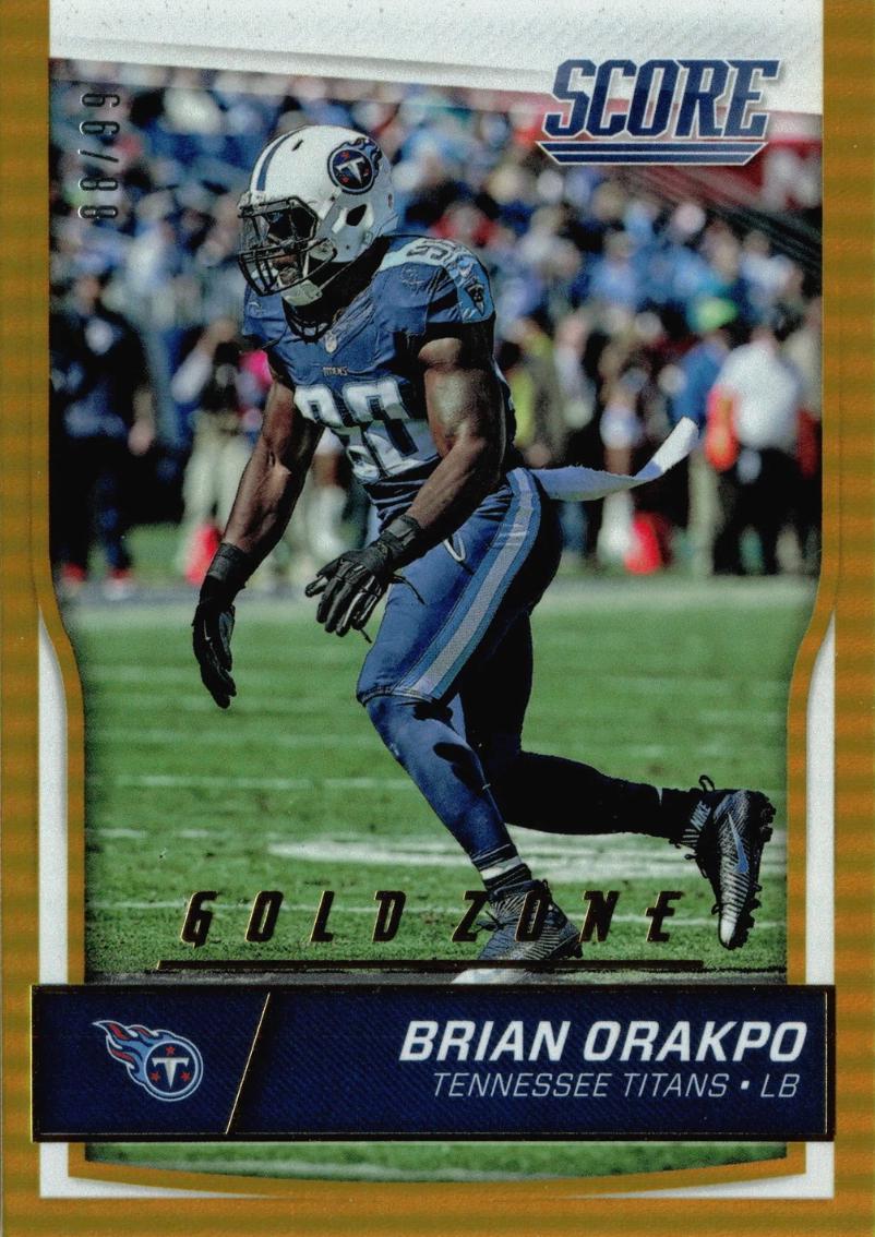 Brian Orakpo [Jumbo Gold Zone] #320