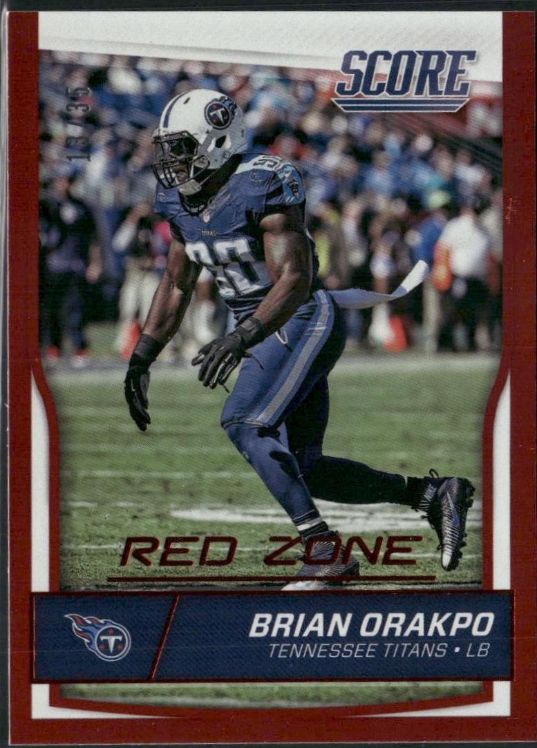Brian Orakpo [Jumbo Red Zone] #320