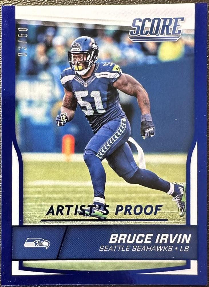 Bruce Irvin [Jumbo Artist's Proof] #291
