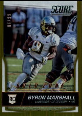 Byron Marshall [Jumbo Gold Zone] #380