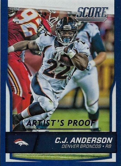 C.J. Anderson [Jumbo Artist's Proof] #97