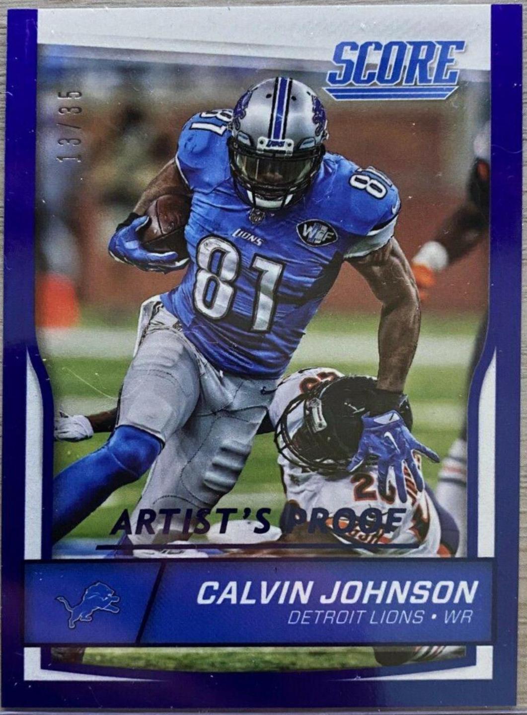 Calvin Johnson [Artist's Proof] #110