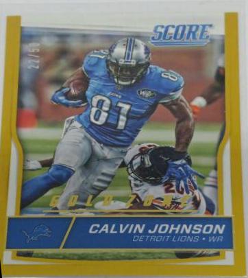 Calvin Johnson [Gold Zone] #110