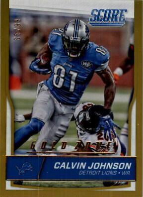 Calvin Johnson [Jumbo Gold Zone] #110