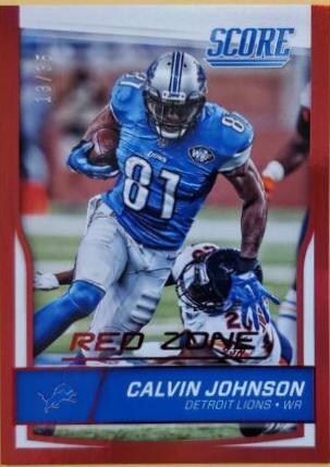 Calvin Johnson [Jumbo Red Zone] #110