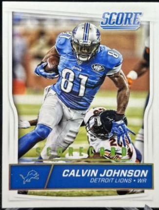 Calvin Johnson [Scorecard] #110