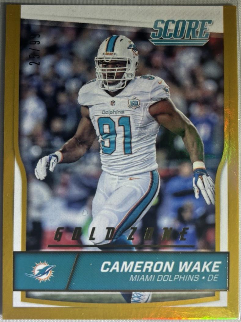 Cameron Wake [Jumbo Gold Zone] #177