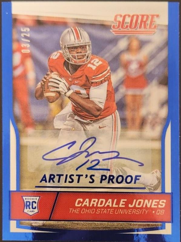 Cardale Jones [Autograph Artist's Proof] #336