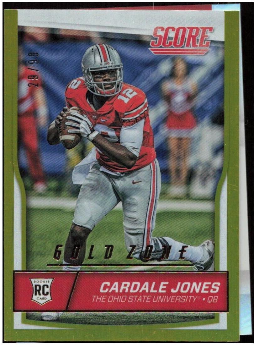 Cardale Jones [Jumbo Gold Zone] #336