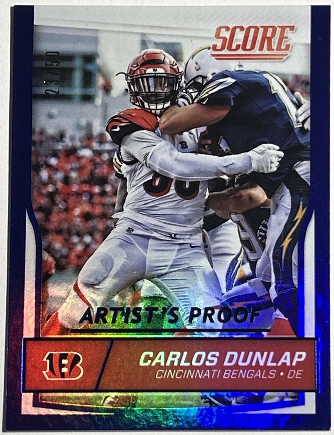 Carlos Dunlap [Jumbo Artist's Proof] #71