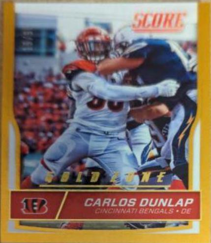 Carlos Dunlap [Jumbo Gold Zone] #71