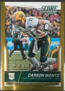Carson Wentz [Gold Zone] #335