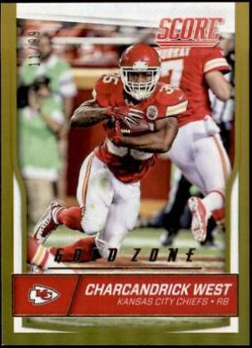 Charcandrick West [Jumbo Gold Zone] #160
