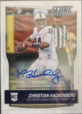 Christian Hackenberg [Autograph] #334