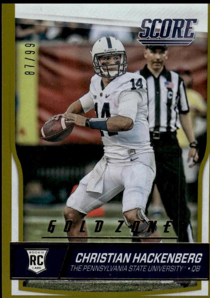 Christian Hackenberg [Jumbo Gold Zone] #334