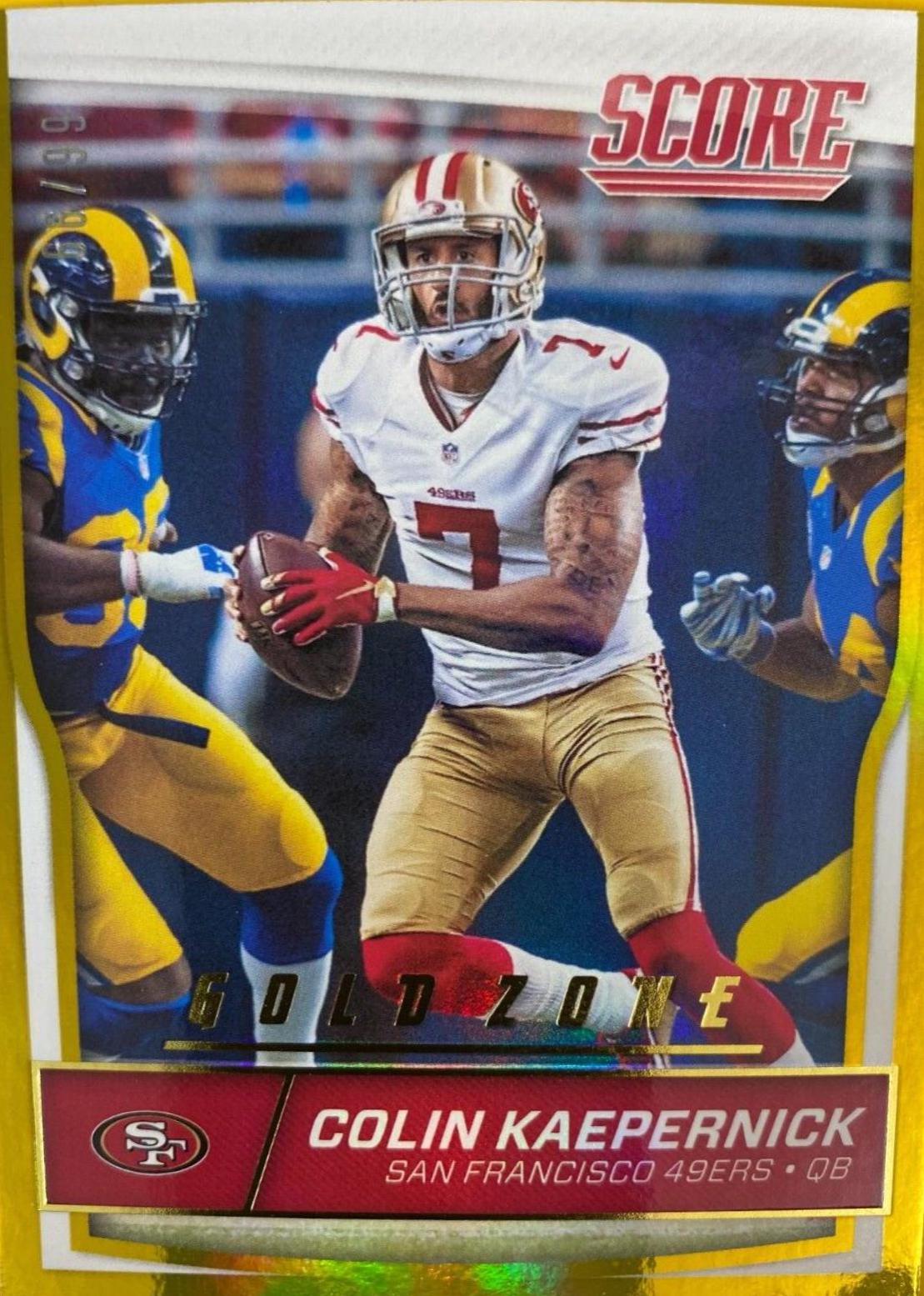 Colin Kaepernick [Jumbo Gold Zone] #271