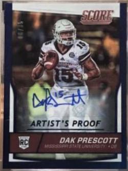 Dak Prescott [Autograph Artist's Proof] #337