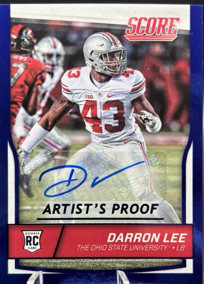 Darron Lee [Autograph Artist's Proof] #406