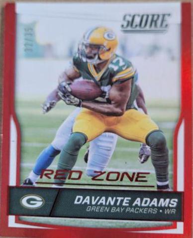 Davante Adams [Jumbo Red Zone] #123