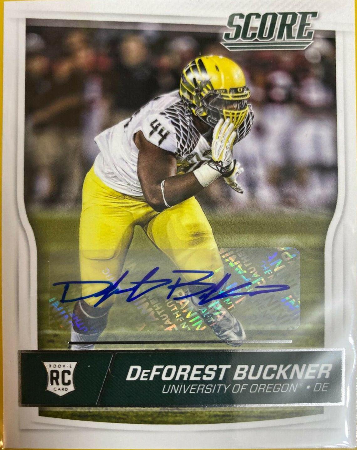 DeForest Buckner [Autograph] #398