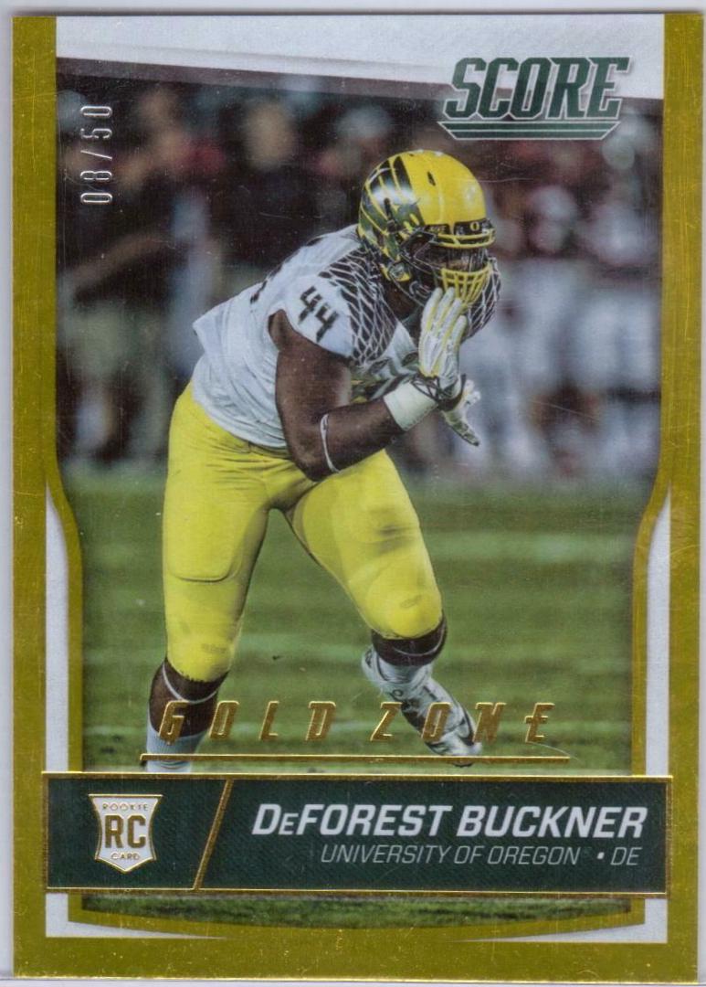 DeForest Buckner [Gold Zone] #398
