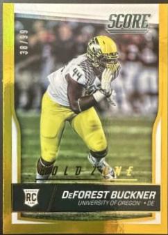 DeForest Buckner [Jumbo Gold Zone] #398