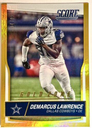 DeMarcus Lawrence [Jumbo Gold Zone] #87