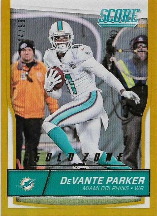 DeVante Parker [Jumbo Gold Zone] #175