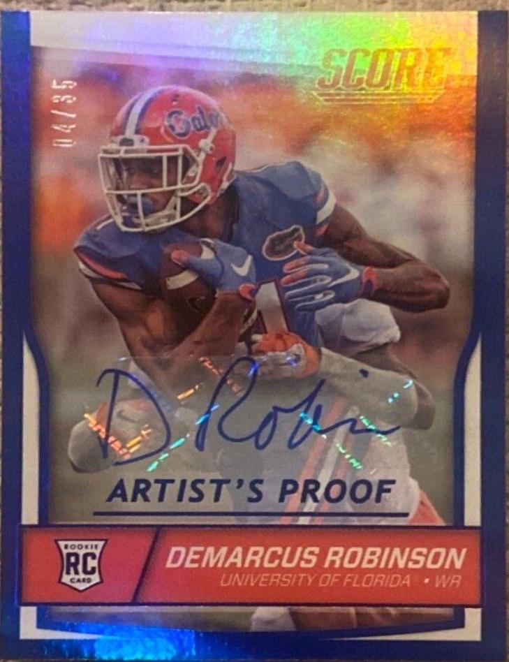 Demarcus Robinson [Autograph Artist's Proof] #372