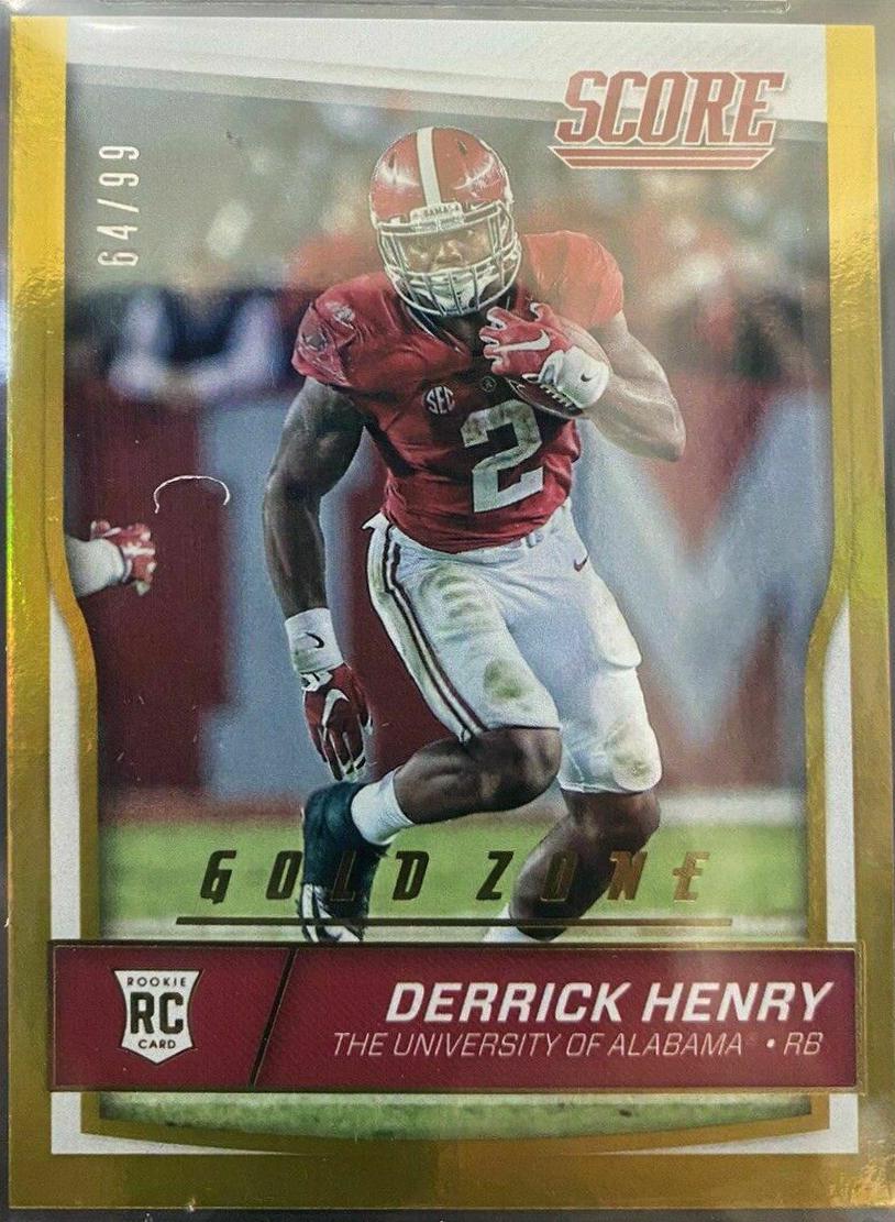 Derrick Henry [Autograph Gold Zone] #345