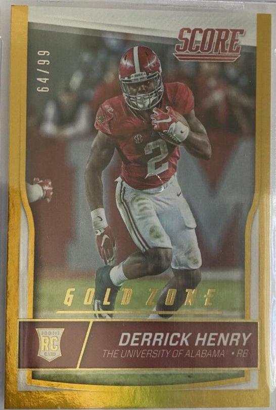 Derrick Henry [Jumbo Gold Zone] #345