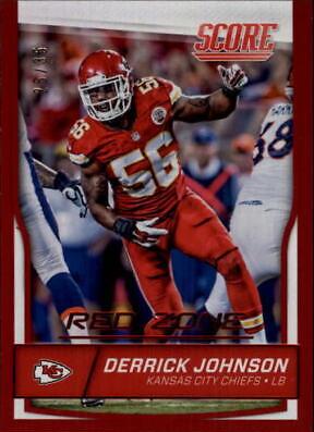 Derrick Johnson [Jumbo Red Zone] #166