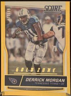 Derrick Morgan [Jumbo Gold Zone] #319