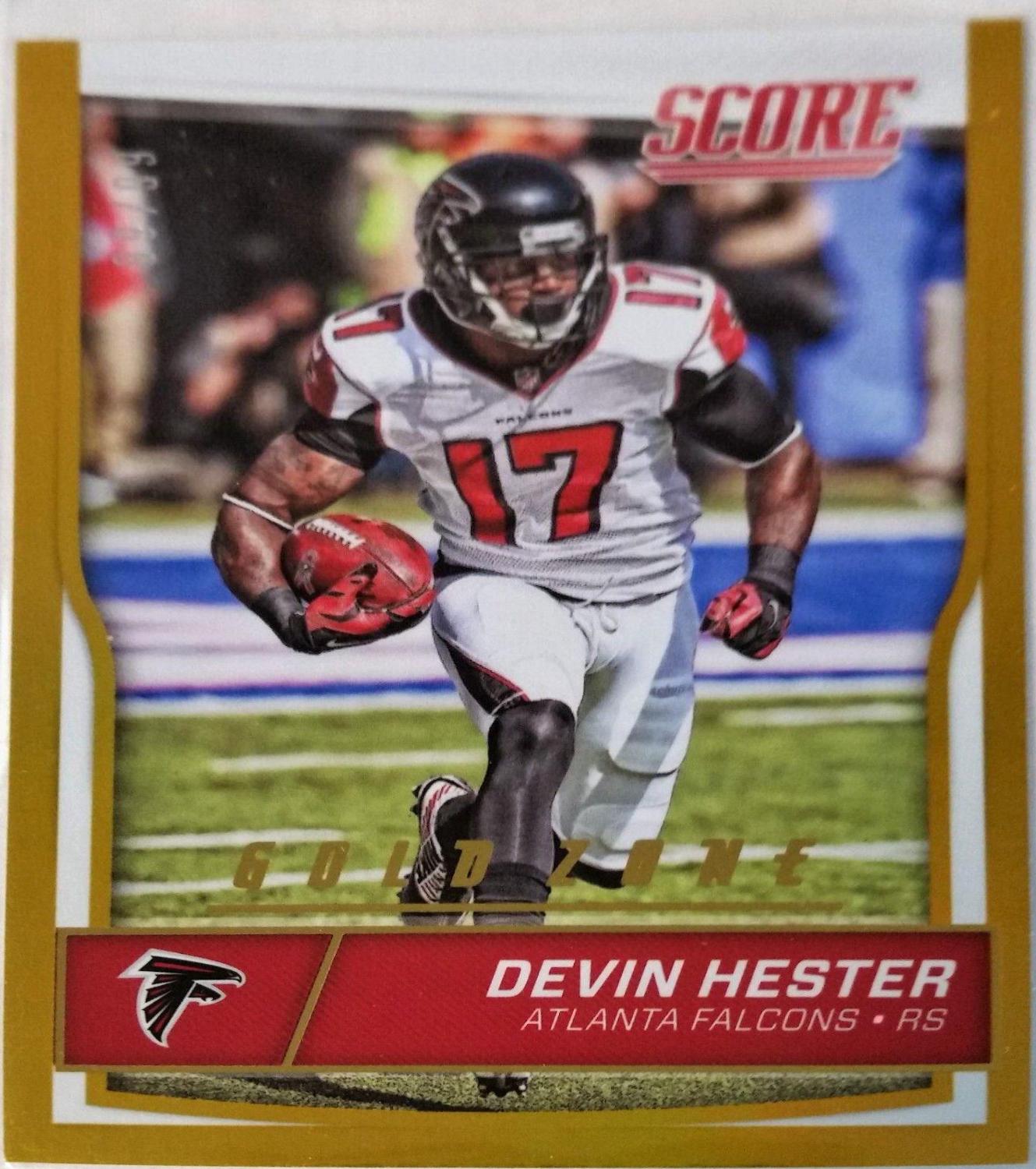 Devin Hester [Jumbo Gold Zone] #20