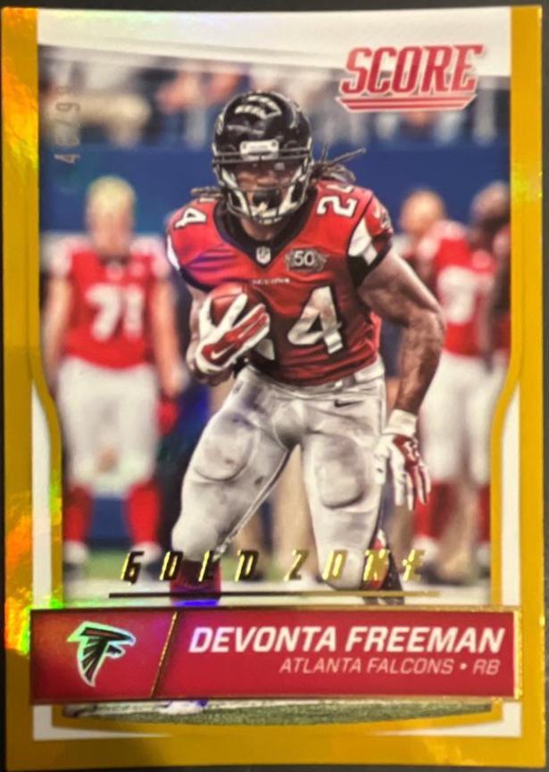 Devonta Freeman [Jumbo Gold Zone] #13