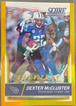 Dexter McCluster [Jumbo Gold Zone] #313