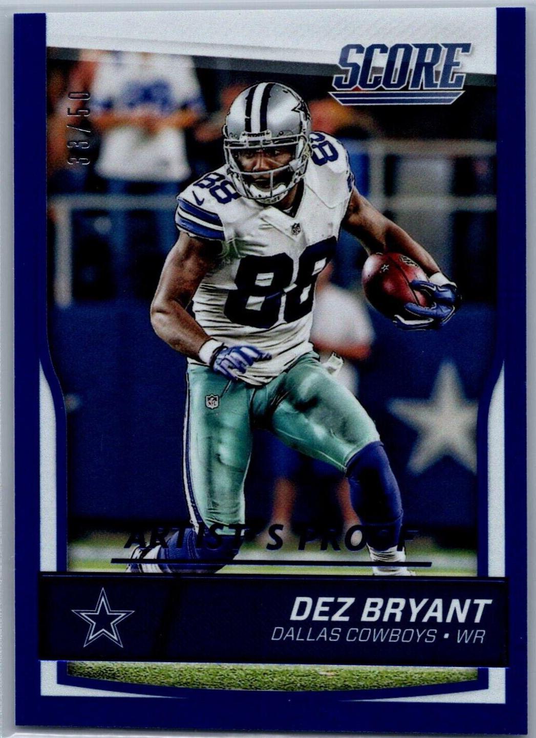 Dez Bryant [Jumbo Artist's Proof] #90