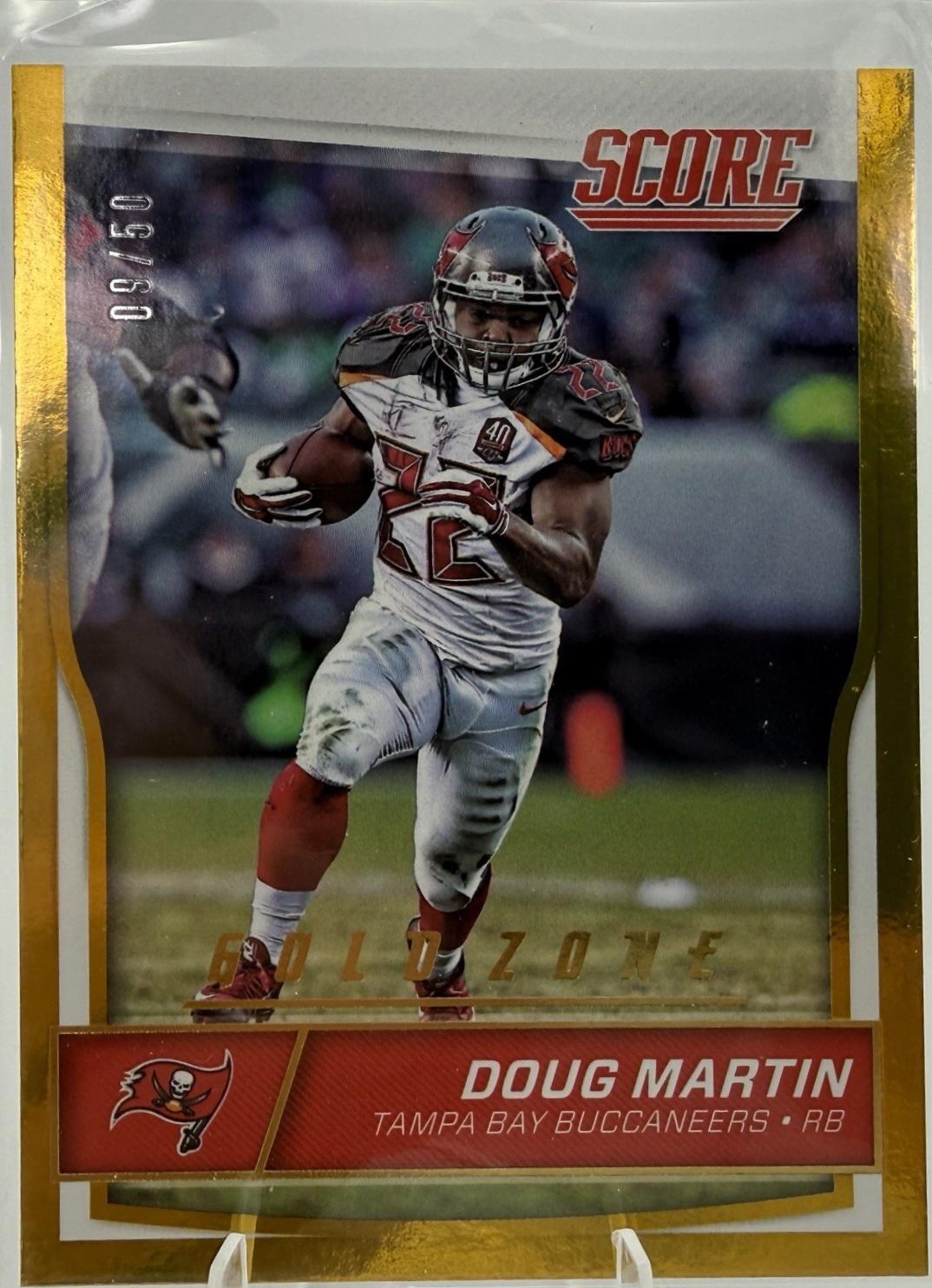Doug Martin [Jumbo Gold Zone] #303
