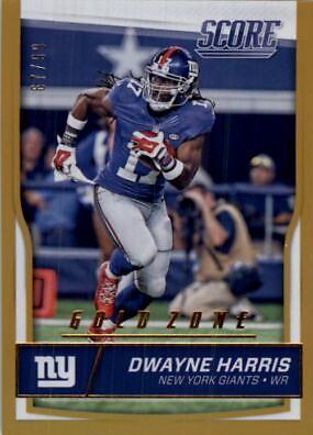 Dwayne Harris [Jumbo Gold Zone] #215