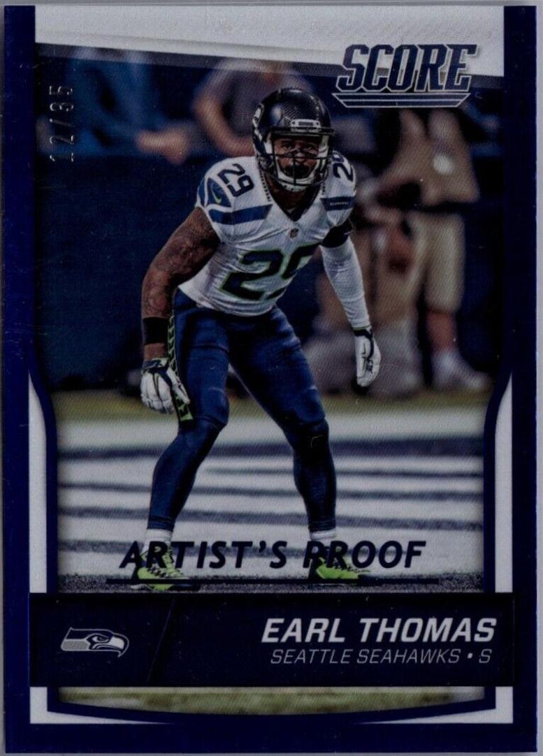 Earl Thomas [Jumbo Red Zone] #290