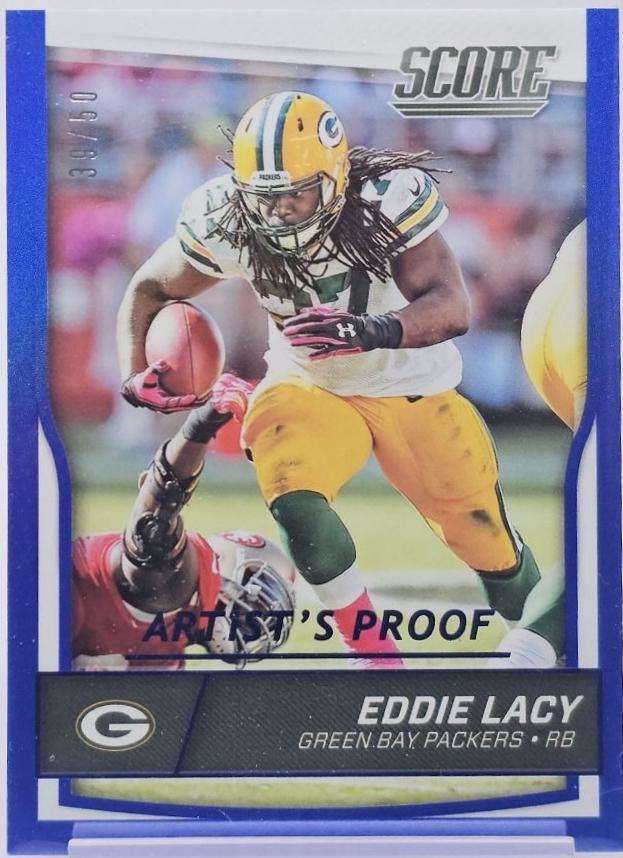 Eddie Lacy [Jumbo Artist's Proof] #118